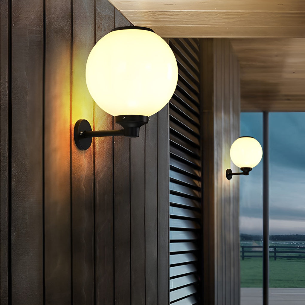 Bright Adjustable Solar Powered Outdoor Wall Lamp