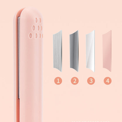 Compact 2-in-1 Curl and Flat Iron with Ceramic Plate