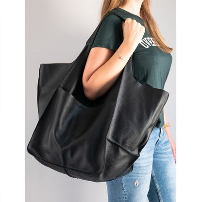 Large Genuine Leather Tote Bags