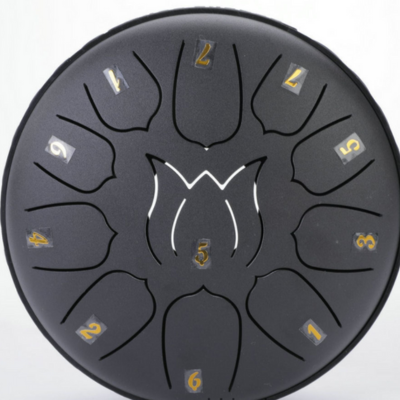 Metal Tongue Drum for Mindful Meditation Practice
