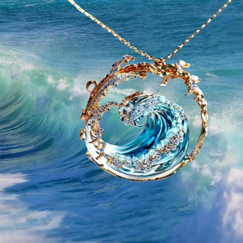 Stylish Ocean Inspired Pendant Necklace