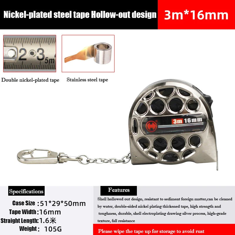 Durable Metal Pocket Ruler - Cofik