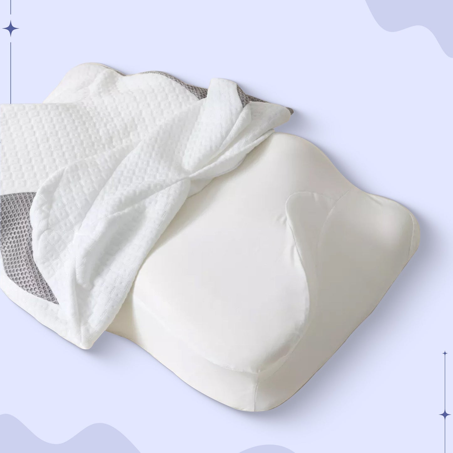 Soft Cover for Contour Memory Foam Pillow - Cofik