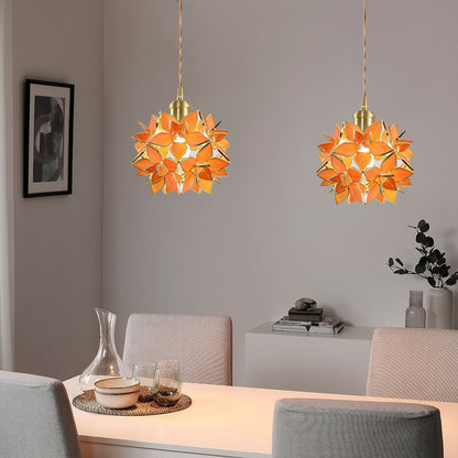 Elegant Floral Soft LED Pendant Light Fixture