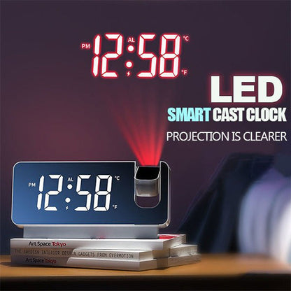 Wireless Digital LED Projection Alarm Clock
