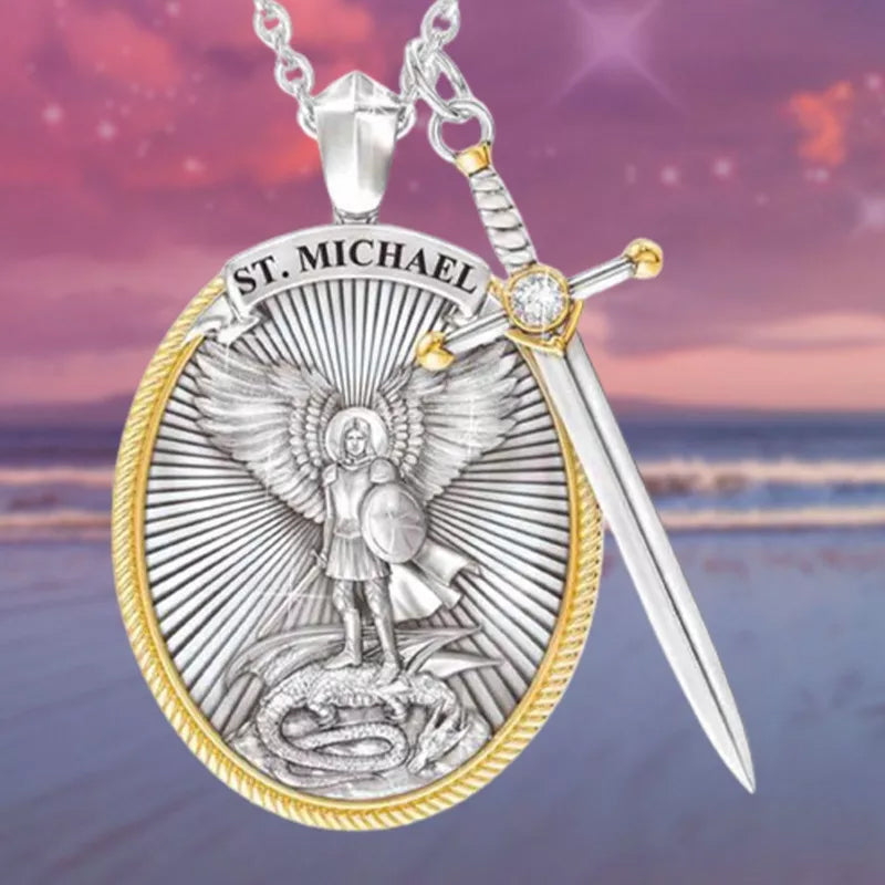 Protective Archangel Michael Necklace