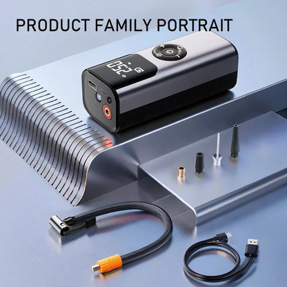 Portable Wireless Car Tyre Inflator Pump