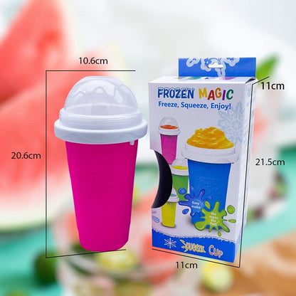 Colorful Fun Ice Slush Cup