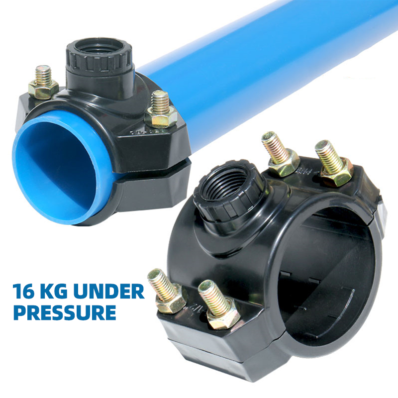 Easy Fix Pipe Fitting Saddle Tee Connector
