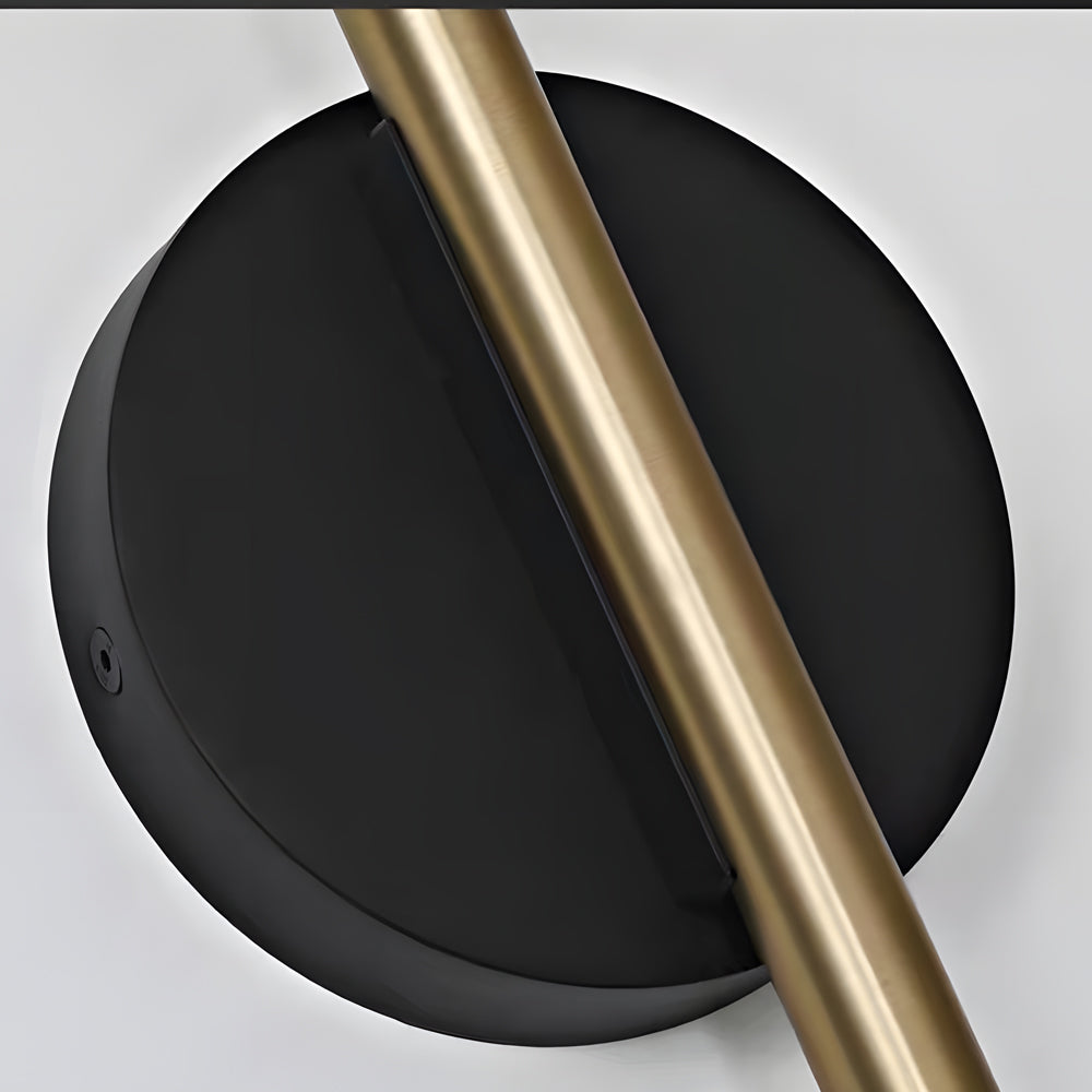 Modern Slim LED Round Wall Light Fixture