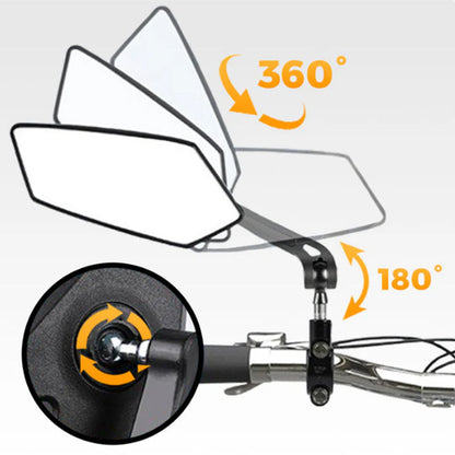 Adjustable 360° Bike Rear View Mirror