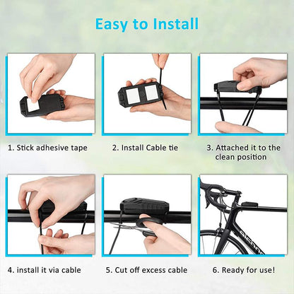 Secure Bike Anti Theft Wireless Alarm System