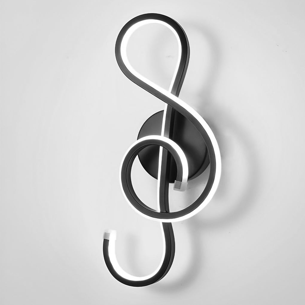 Contemporary Music Theme LED Wall Light