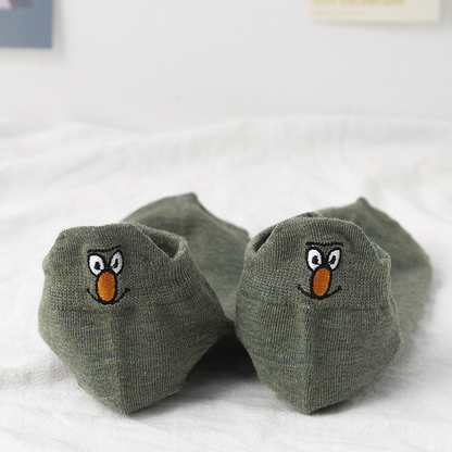 Fun Character Ankle Socks 10 Pack