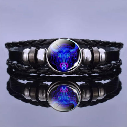 Astrology Zodiac Sign Charm Bracelet