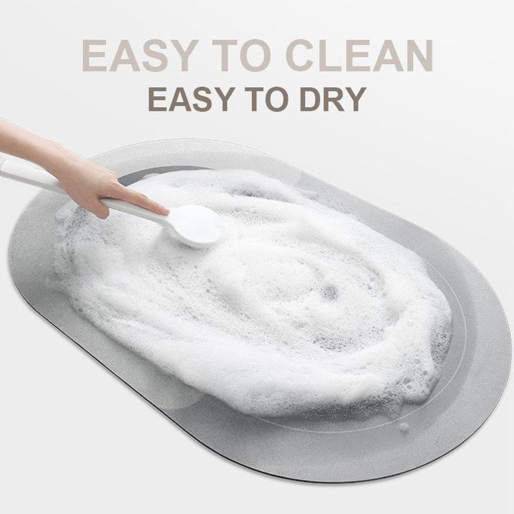 Plush Non-Slip Bathroom Floor Mat