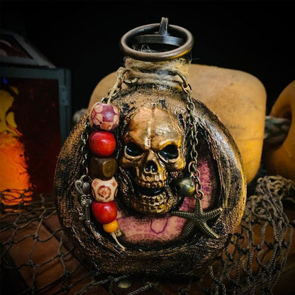 Decorative Pirate Skull Liquor Decanter