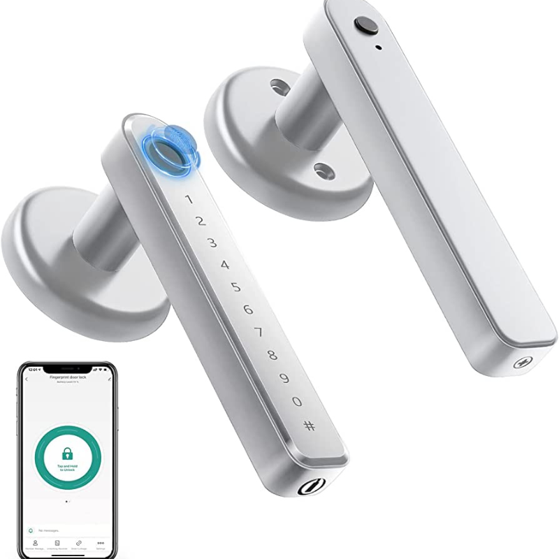 Smart Digital Door Lock with Mobile App and Battery Backup