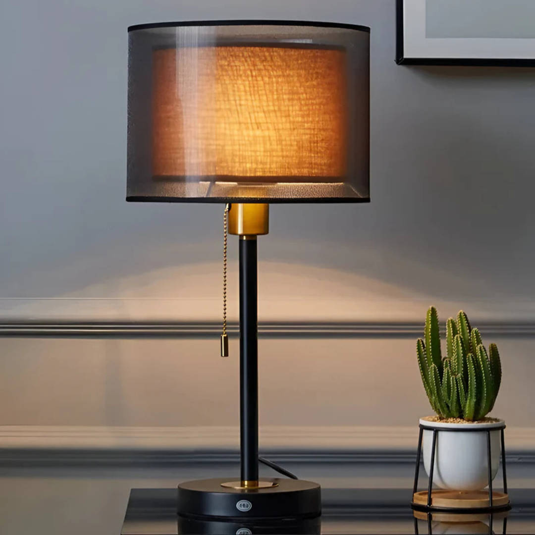 Classic Double Shade Table Lamp
