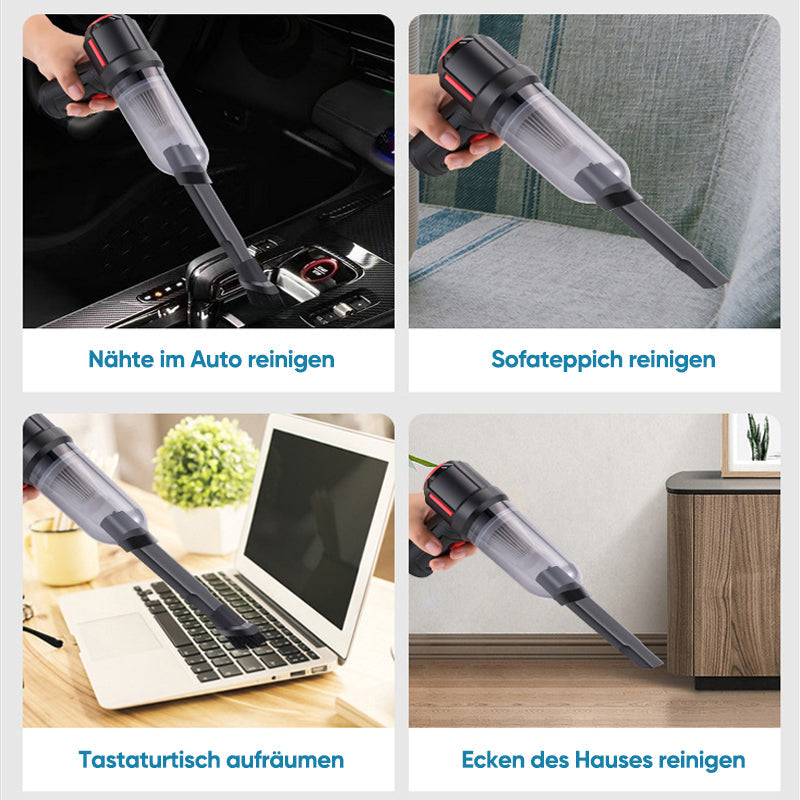 Portable Rechargeable Hand Vacuum Cleaner for Home and Car