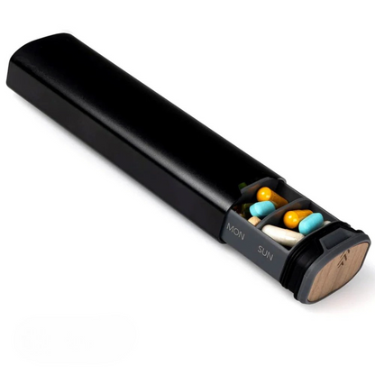 Daily Pill Box - Portable Waterproof Medication Holder