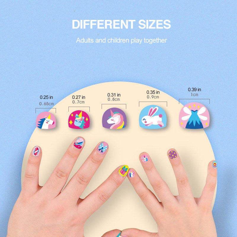 Fun Kids Nail Art Stickers Set