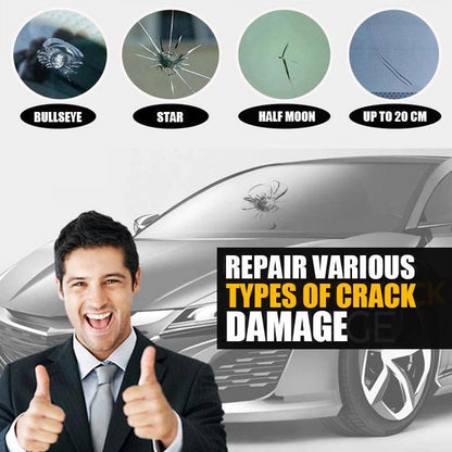 Professional Glass Crack Repair Kit
