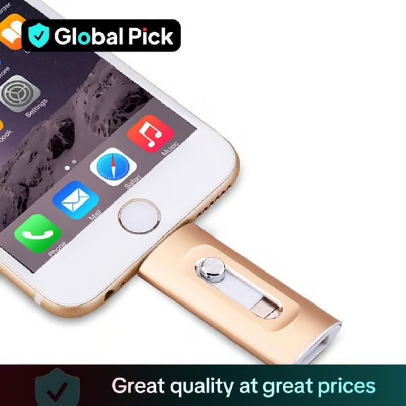Versatile 3-in-1 USB Flash Drive for Phone and PC