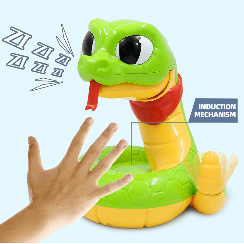 Spooky Realistic Snake Toy Figure