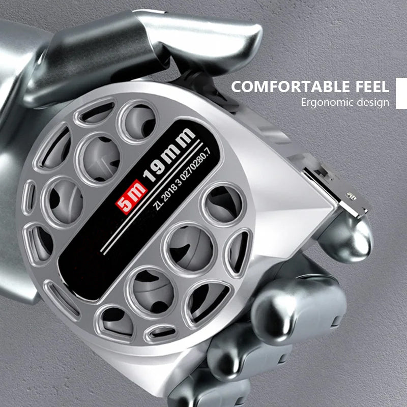 Durable Stainless Steel Locking Measuring Tape