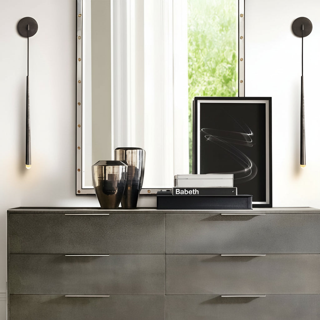 Modern Crystal LED Wall Light Fixture