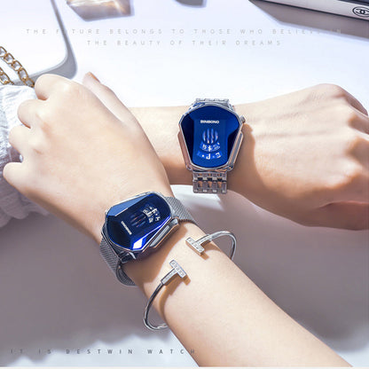 Men's Luxury Quartz Diamond Watch