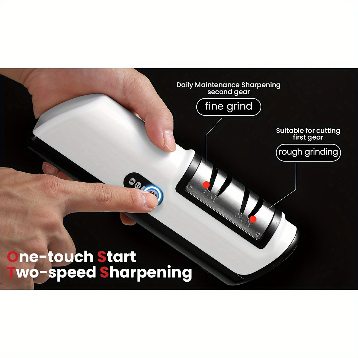 Compact USB Electric Sharpener Tool