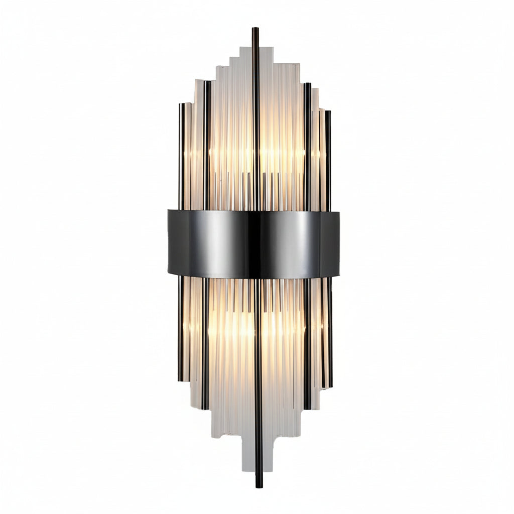 Modern Stainless Steel LED Wall Sconce 24in Dimmable Light