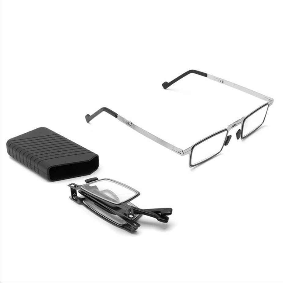 Thin Frame Folding Reading Glasses for Men Women