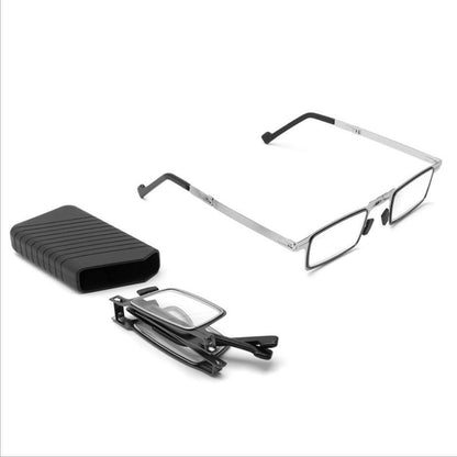 Thin Frame Folding Reading Glasses for Men Women