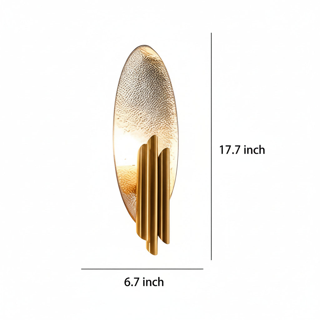 Contemporary Iron LED Wall Light Fixture