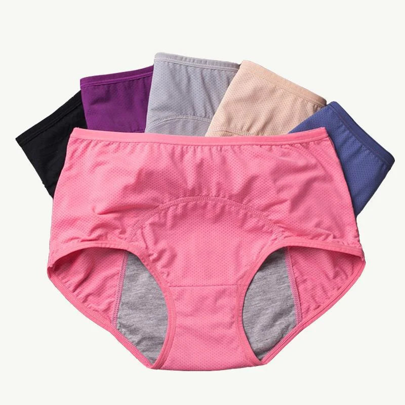 Comfortable Plus Size Waterproof Panties - Cofik