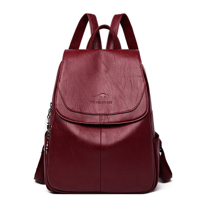 Fashionable Ladies Genuine Leather Backpack