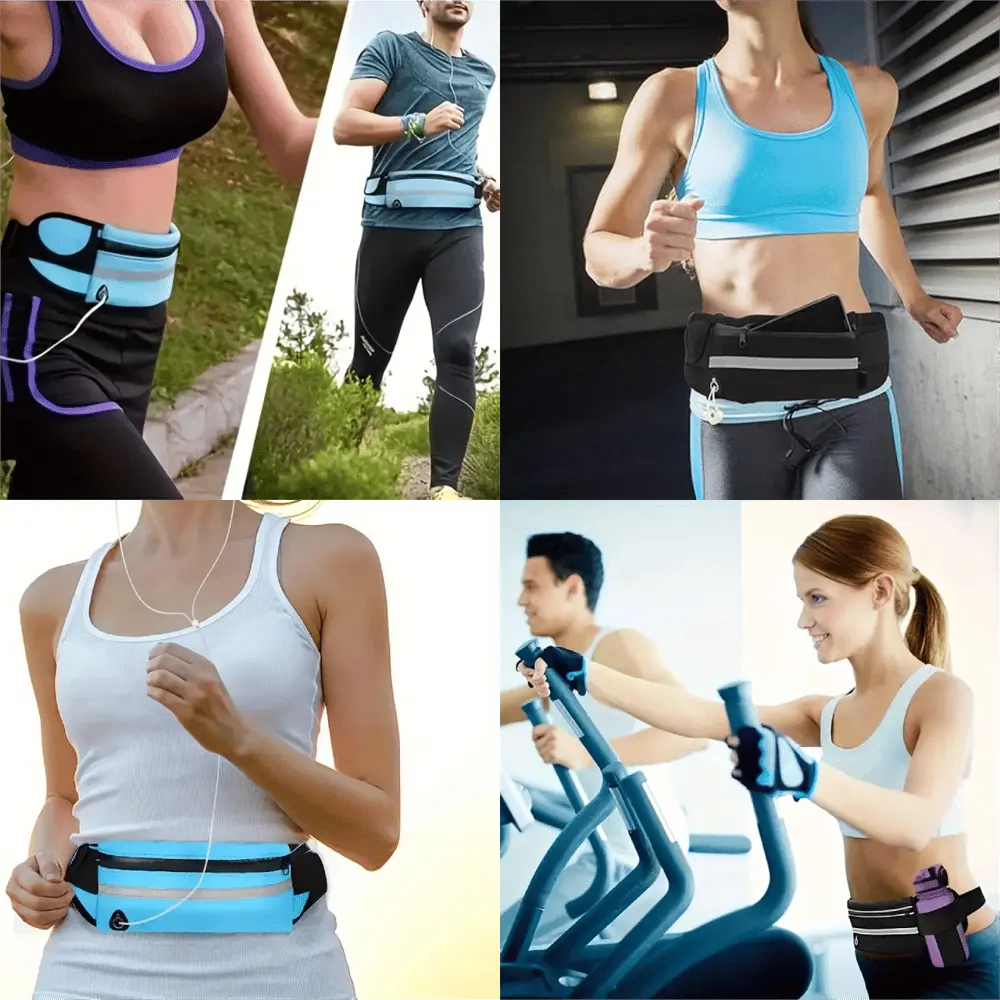 Cofik | Athletic Waist Pack – Slim, Water Resistant, Running Bag