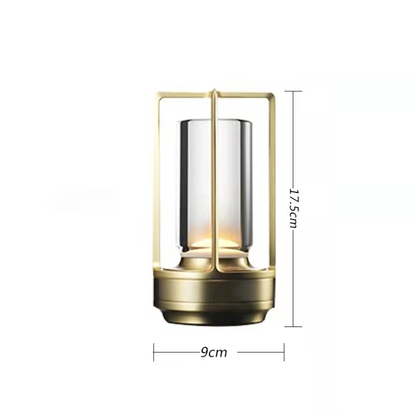 Portable LED Desk Lamp - Adjustable Brightness Waterproof Light