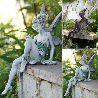 Garden Fairy Figurine Outdoor Decoration