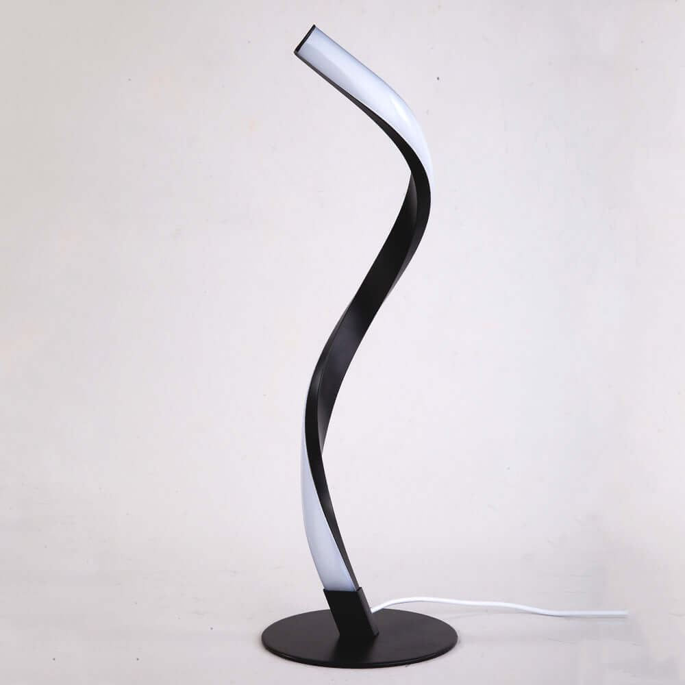 Compact Spiral Desk Lamp Small Bedside Night Light - Cofik