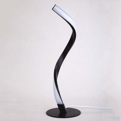 Compact Spiral Desk Lamp Small Bedside Night Light - Cofik
