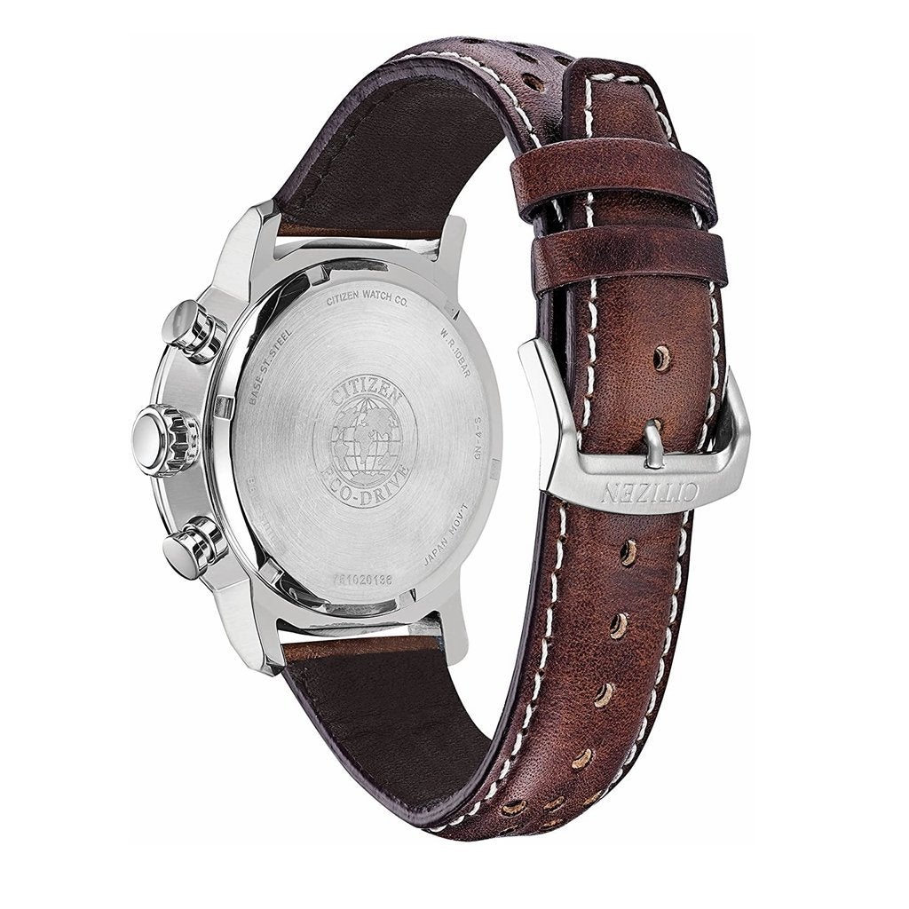 Stylish Mens Quartz Watch with Multiple Time Zones