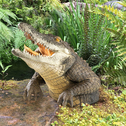 Realistic Alligator Garden Statue - Cofik