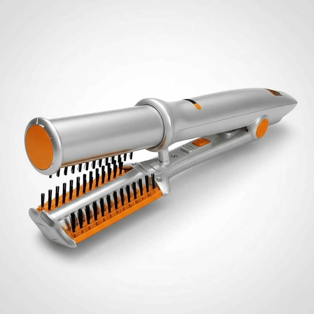 Dual Function Rotating Hair Styler Brush - Cofik
