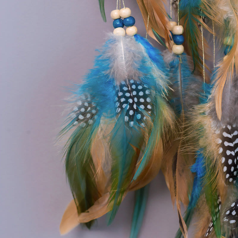Colorful Boho Tree of Life Dreamcatcher Decoration