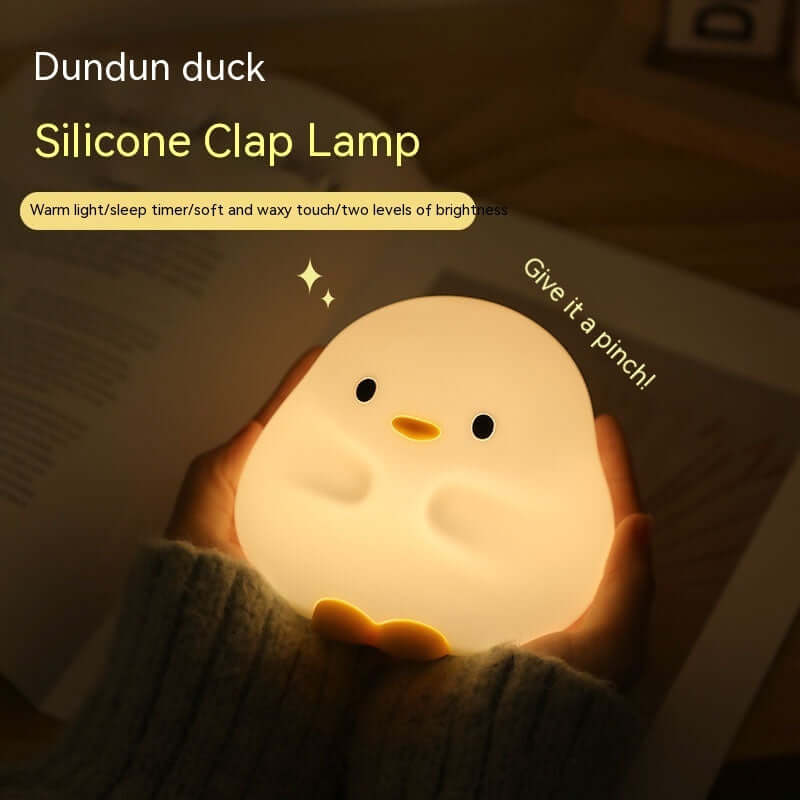 Fun Duck LED Nightlight Soft Silicone USB Lamp