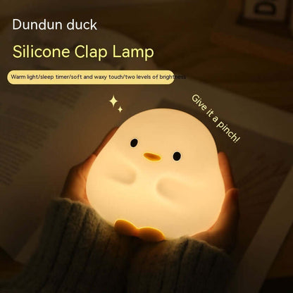 Fun Duck LED Nightlight Soft Silicone USB Lamp
